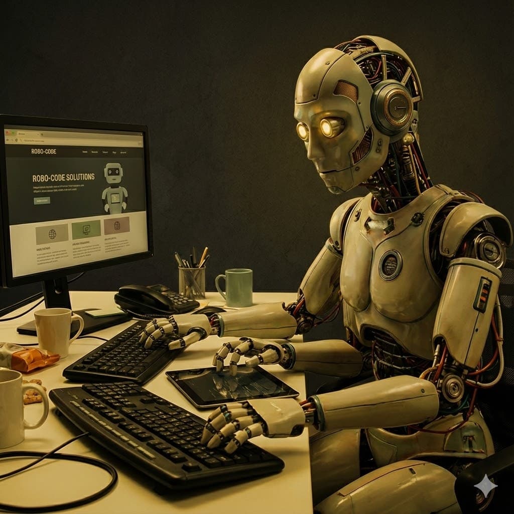 AI Robot 5G Marketing